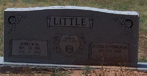 Little, James and Fleeta, Taylor County, TXGenWeb