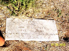 Lovett, Jim, Taylor County, TXGenWeb
