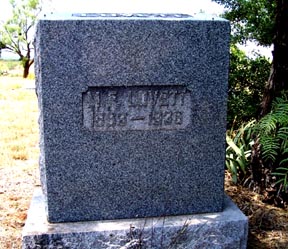 Lovett, M. F., Taylor County, TXGenWeb