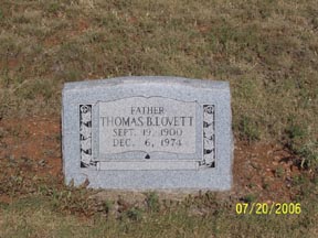 Lovett, Thomas, Taylor County, TXGenWeb
