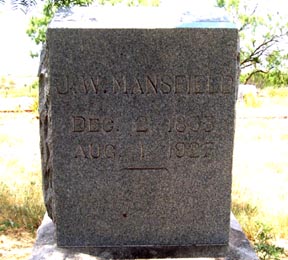 Mansfield, J. W., Taylor County, TXGenWeb