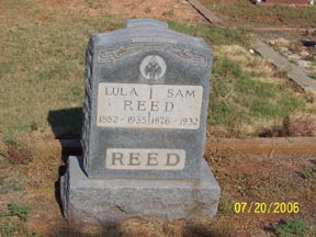 Reed, Lula and Sam, Taylor County, TXGenWeb