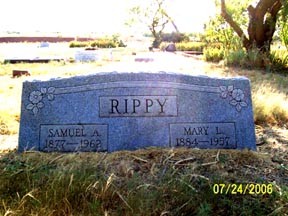 Rippy, Samuel and Mary, Taylor County, TXGenWeb