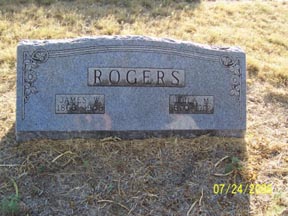 Rogers, James and Leila, Taylor County, TXGenWeb