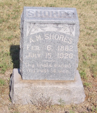 Shores, A. M., Taylor County, TXGenWeb