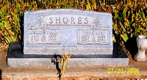 Shores, Angus and Reba, Taylor County, TXGenWeb