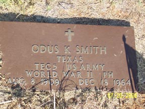 Smith, Odus, Taylor County, TXGenWeb