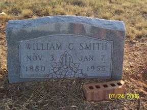 Smith, William , Taylor County, TXGenWeb