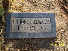 Thornton, Junior and Thelma, Taylor County, TXGenWeb