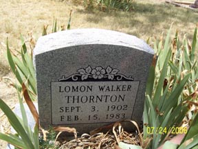 Thornton, Lomon, Taylor County, TXGenWeb