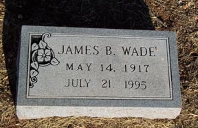 Wade, James, Taylor County, TXGenWeb