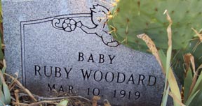 Woodard, Ruby, Taylor County, TXGenWeb