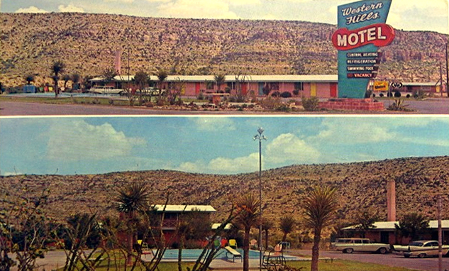 Western Hills Motel, Sanderson, Terrell County, Texas
