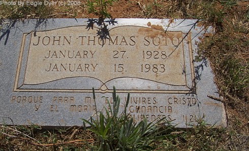 Brownfield Cemetery, Terry County, Texas