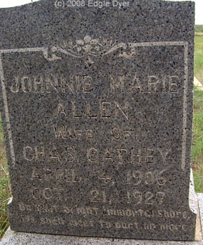 Pride Cemetery, Terry County, Texas