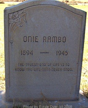 Memorial Cemetery, Terry County, Texas