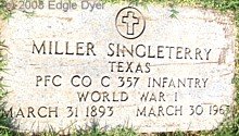 Memorial Cemetery, Terry County, Texas