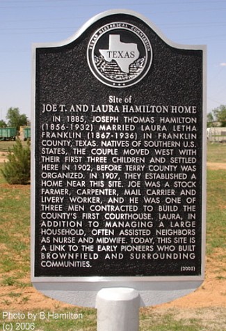 Hamilton Park, Terry County, Texas